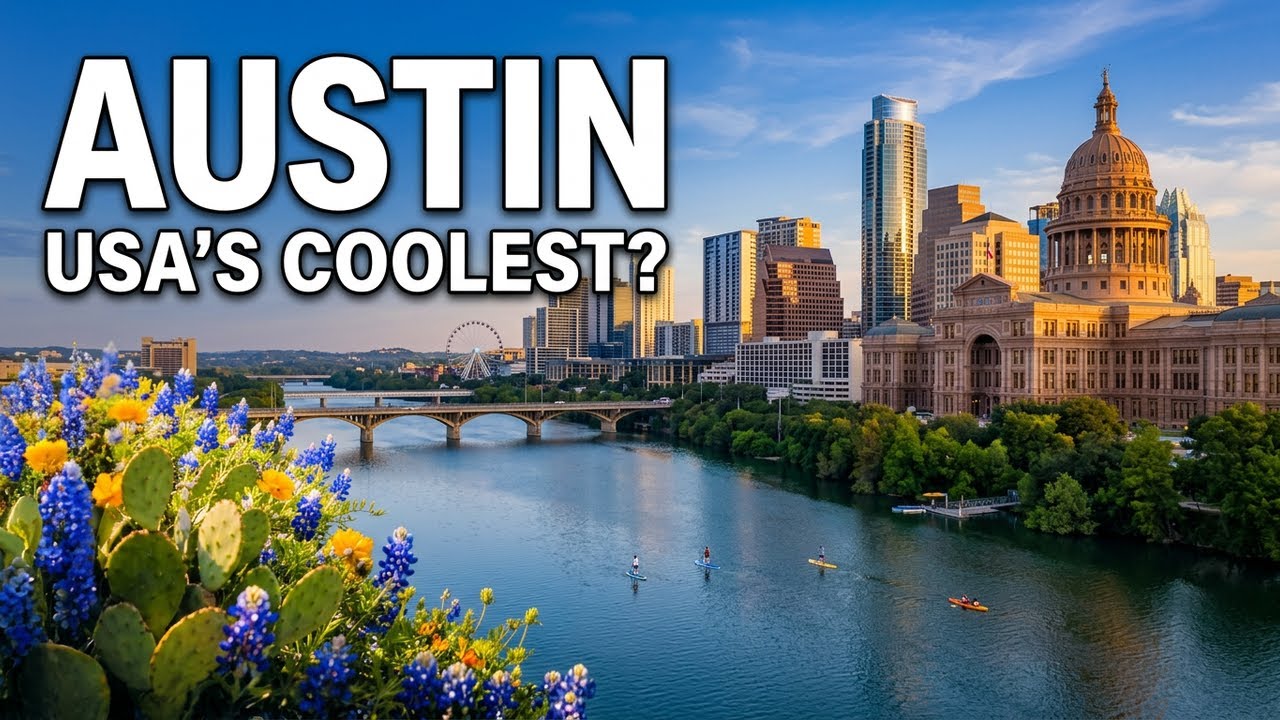 Austin, Texas 🇺🇸 Walking Tour 4K 60fps (Part 1) | Downtown, Texas Capitol & Lady Bird Lake (2026)
