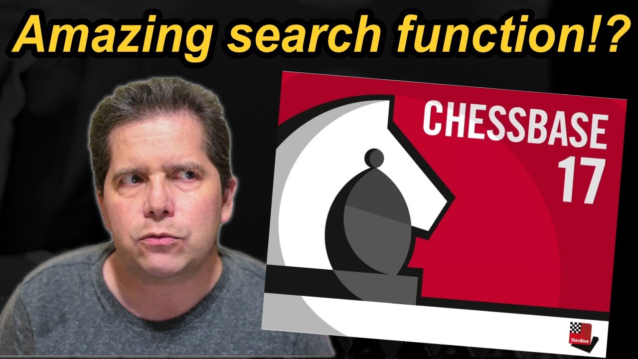 ChessBase 17: A first look at the amazing new search function!