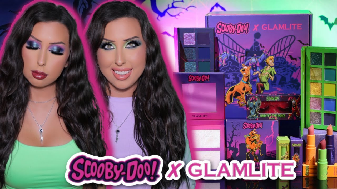 2 LOOKS & SWATCHES | Scooby Doo x GlamLite Limited Edition Collection