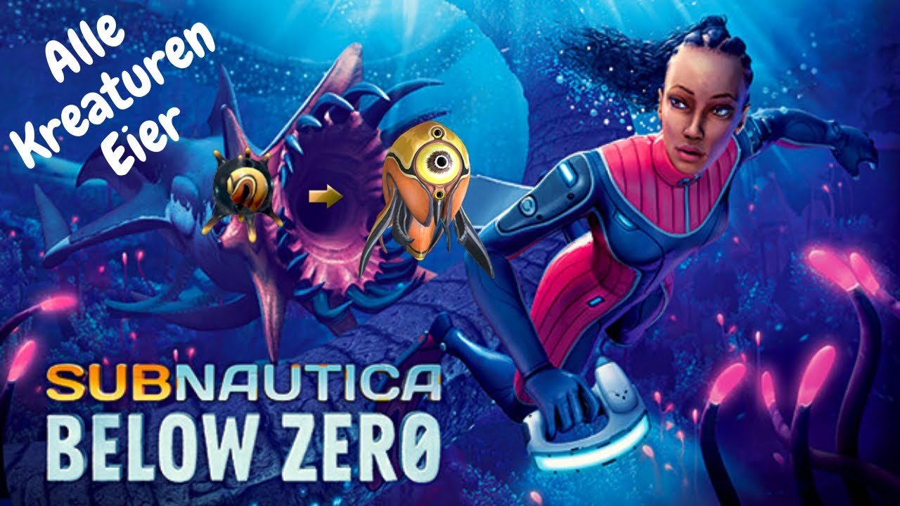 Subnautica Below Zero - Alle Kreaturen Eier finden | Inklusive Goldenes Perlauge