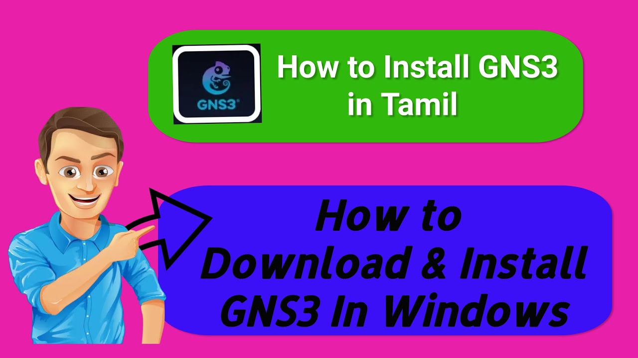 GNS3 Tutorial Tamil - Full Setup Guide for Beginners💻👨‍🏫