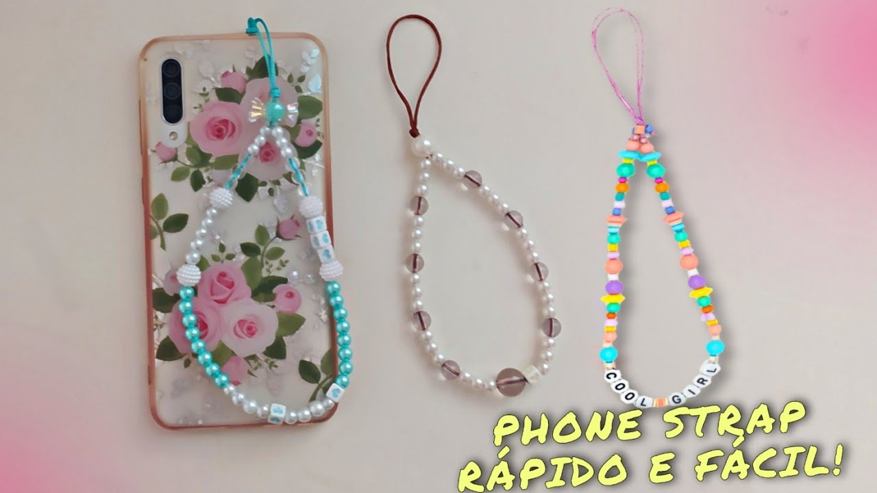 ALÇA para CELULAR | PHONE STRAP - SALVA CELULAR ! ( Passo a passo )