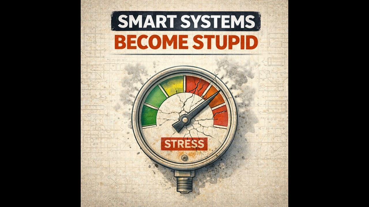Why Pressure Makes Smart Systems Stupid
