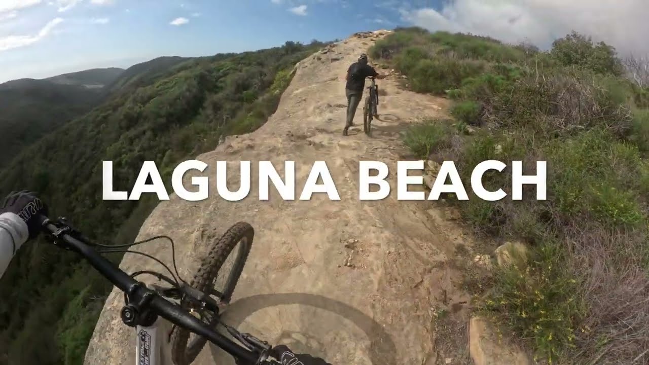 Laguna beach mountain bike shred🤘