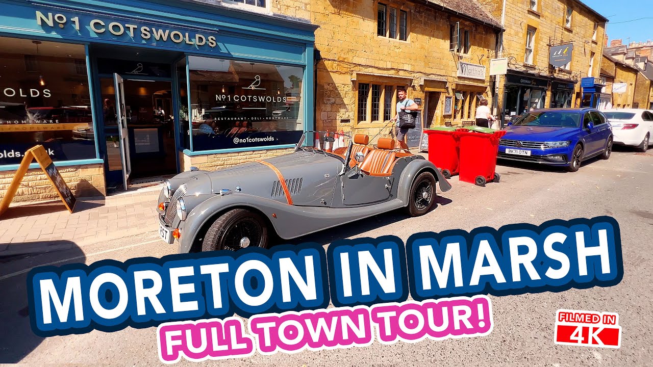 MORETON IN MARSH in The Cotswolds, England | Full Tour