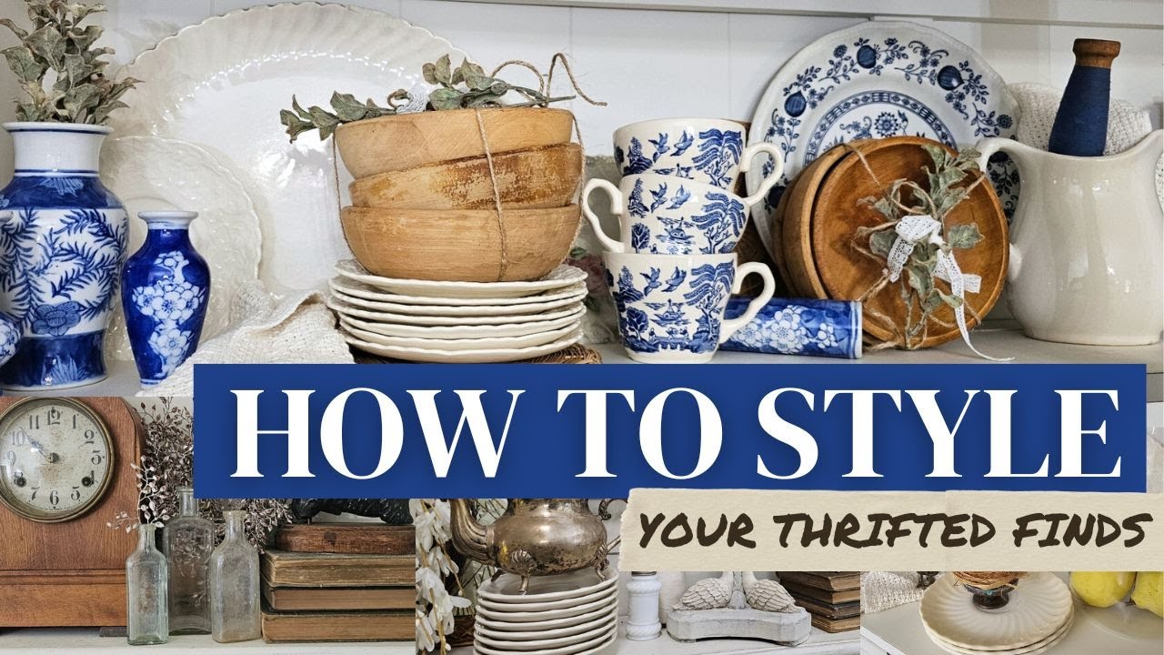 How to thrift and style your thrifted finds • Thrifting for a cause with the Goodwill Challenge