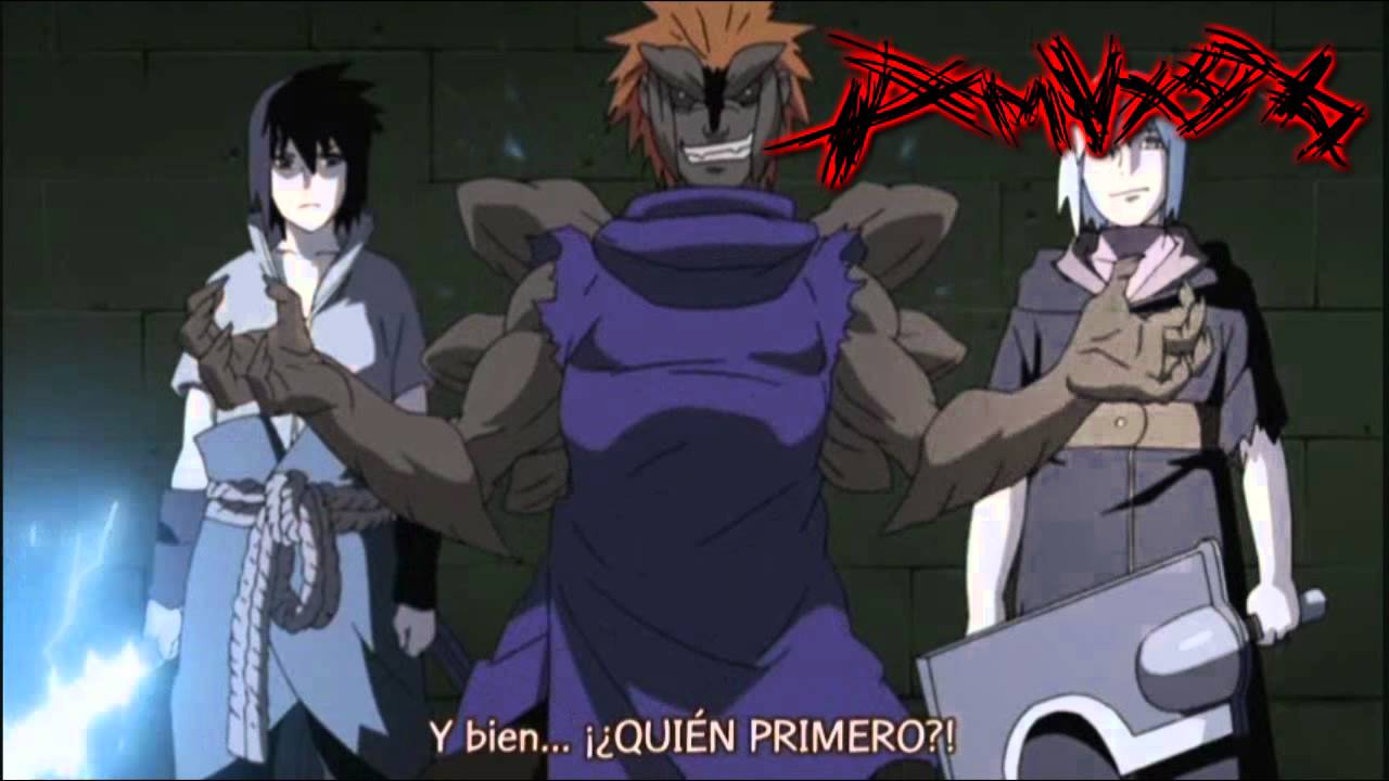 Sasuke Vs Raikage AMV - Skillet - Whispers in the Dark (HD)