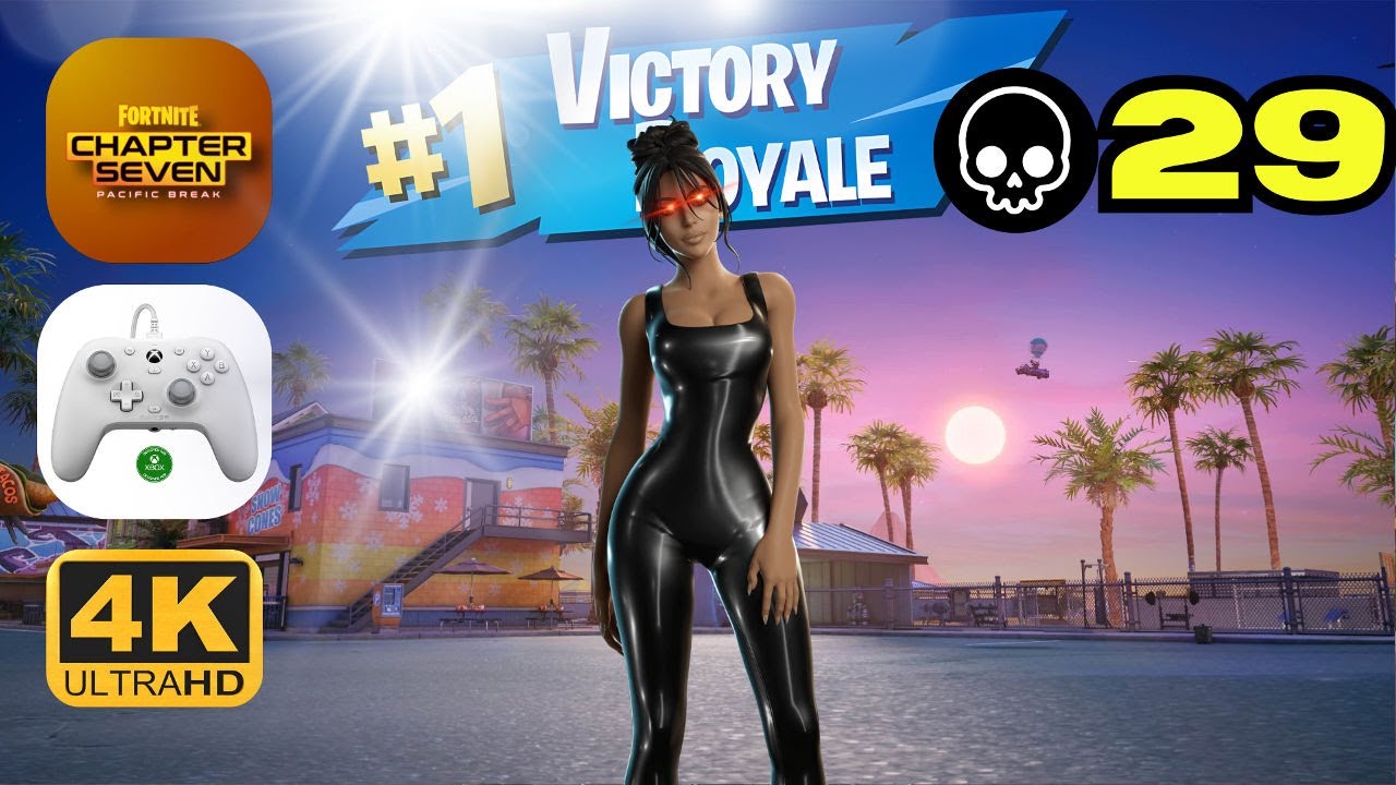 Fortnite Chapter 7 Full Gameplay Build Battle Royale [UHD | 4K 244Hz]