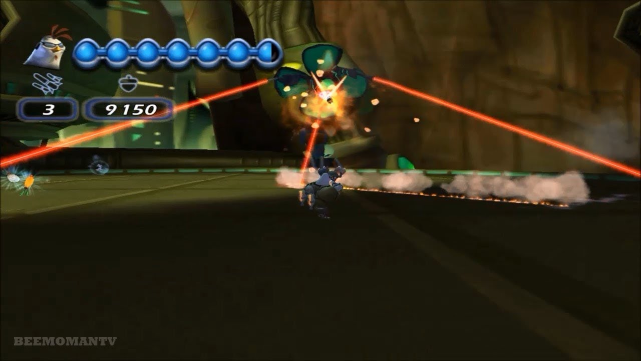 Disney's Chicken Little: Ace In Action Walkthrough Part 22 - Operation: Foxy Falls