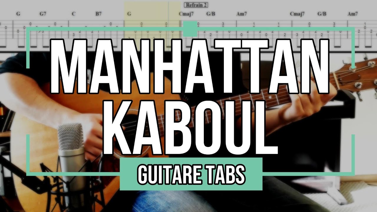 Manhattan-Kaboul - Renaud & Axelle Red [ Guitare Tabs ]