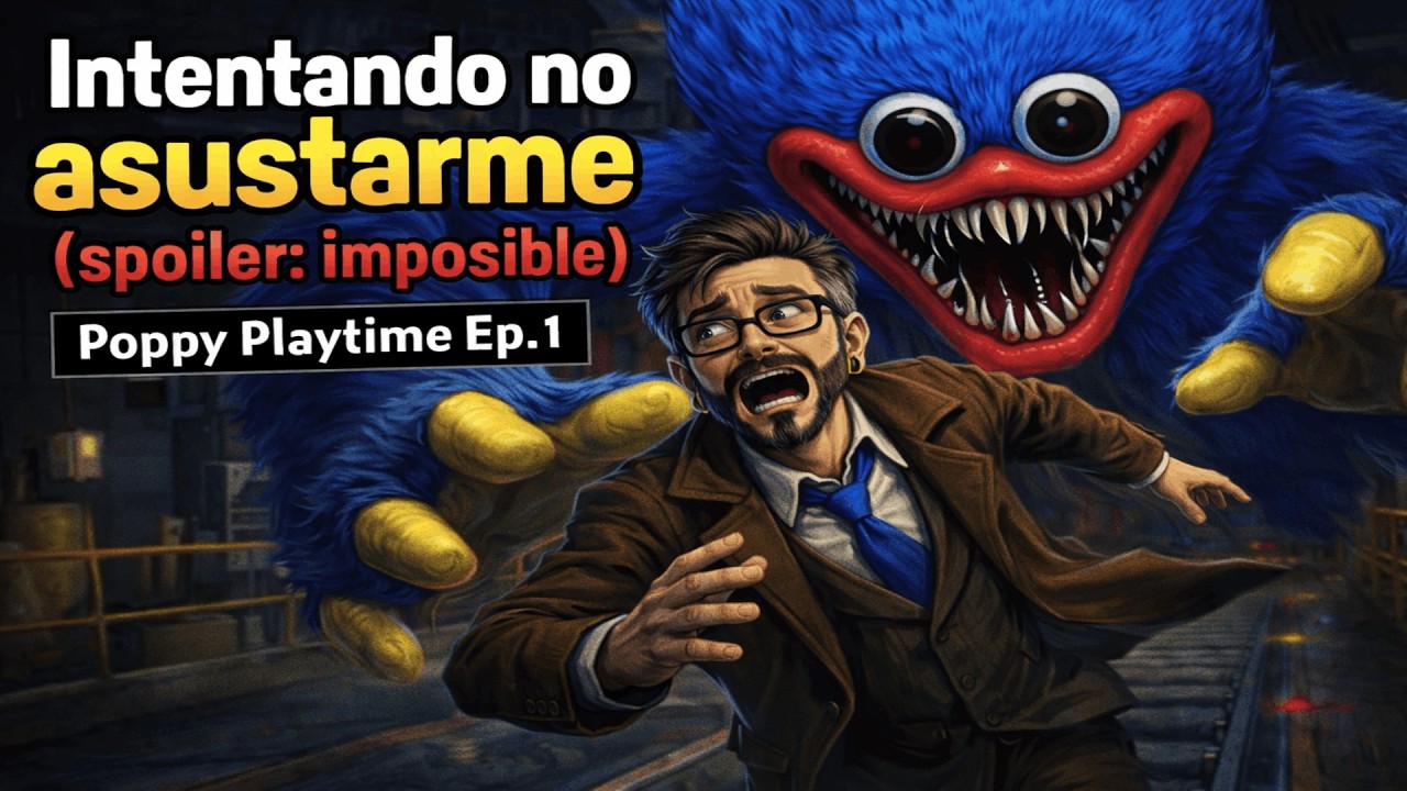 Intentando no asustarme (spoiler: imposible) Poppy PlayTime Ep.1