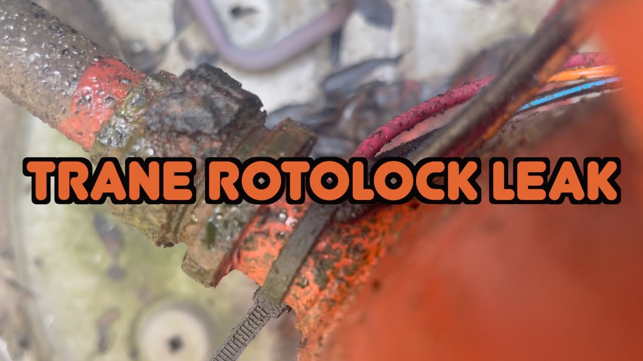Нет охлаждения/утечка через Trane Rotolock