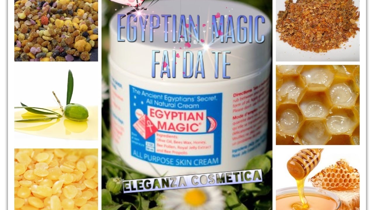 Crema EGYPTIAN MAGIC FAI DA TE e OLEOLITO DI POLLINE
