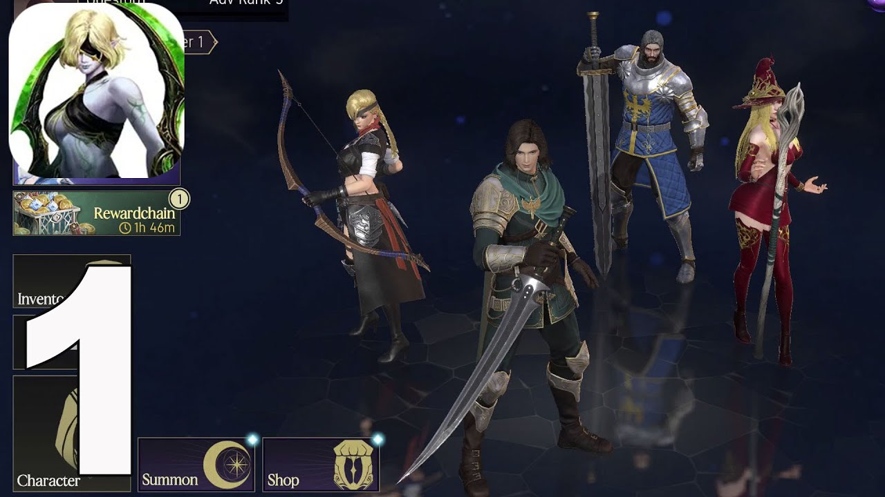 Avalar: Shadow War - Gameplay Walkthrough part 1 (iOS,Android)
