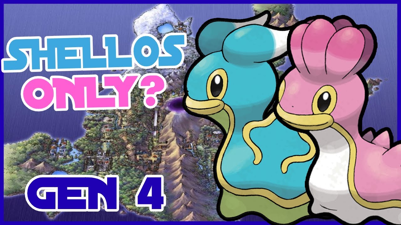Can You Beat Pokemon Diamond With Only East And West Shellos?