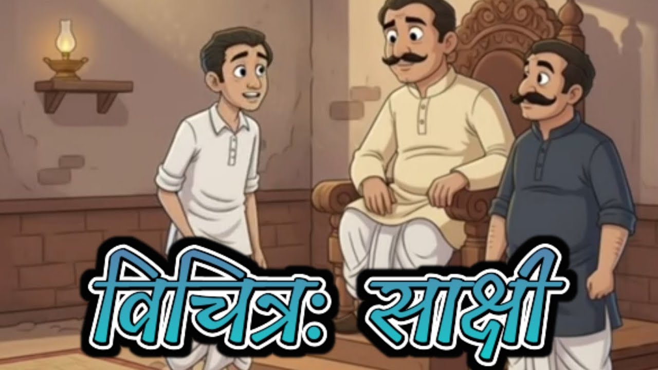 विचित्रः साक्षी AI Movie शेमुषी कक्षा 10 Vichitra Sakshi Class 10th #sanskrit #story #aivideo 