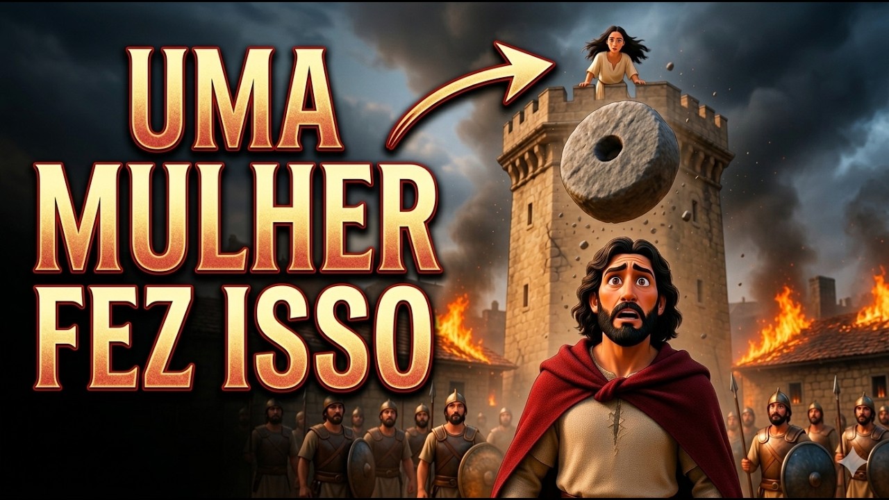 A Mulher Que Derrubou um Rei com Uma Pedra | A História de Abimeleque
