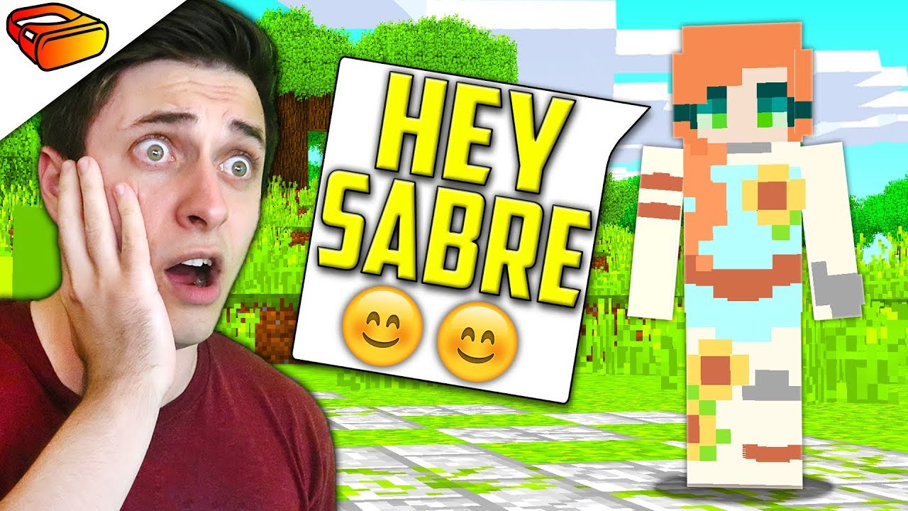 A Minecraft NPC SPOKE to me NORMALLY! ( Minecraft VR Trapped )