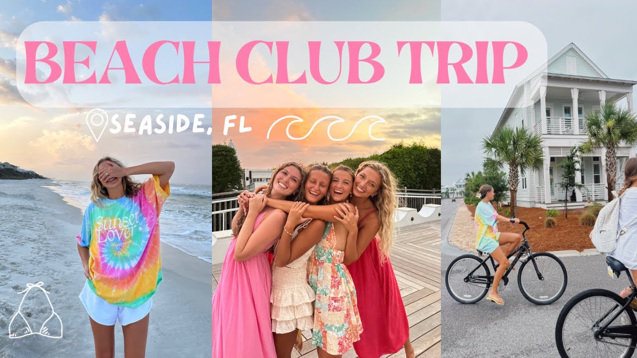 BEST WEEK EVER: Seaside, FL celebrating a *new* Beach Club drop + couples trip!!