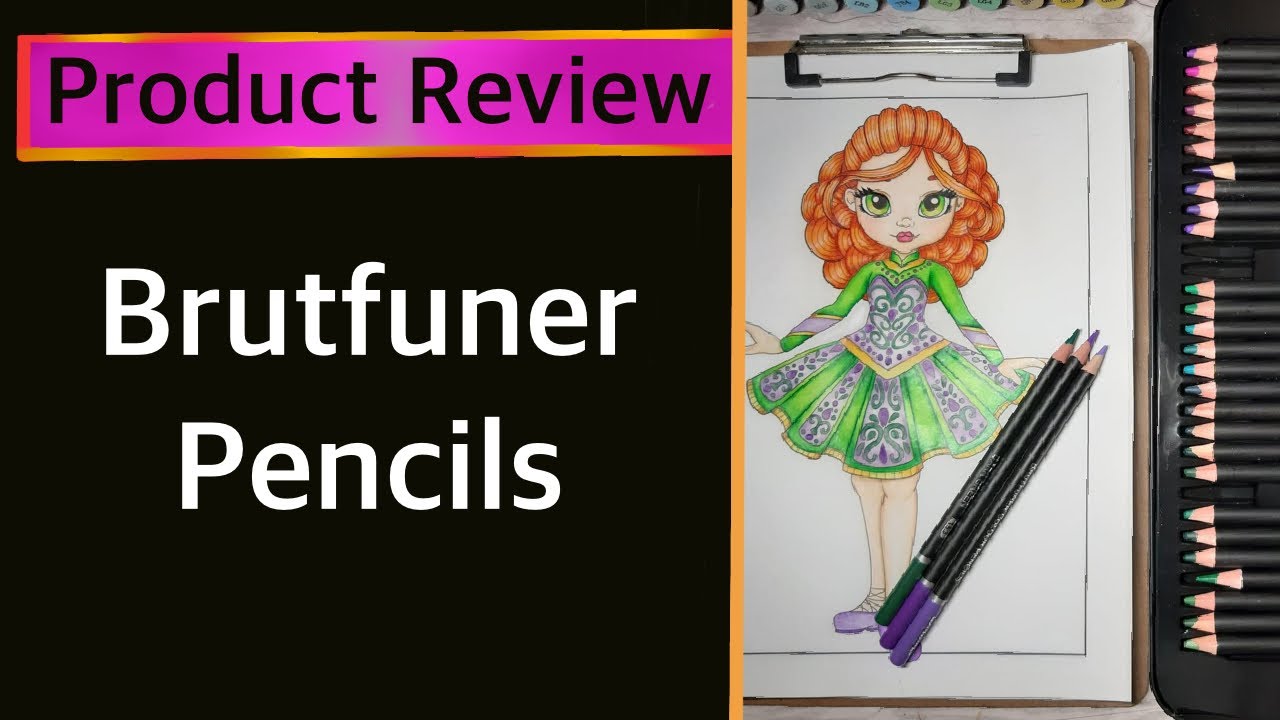 Brutfuner Colouring Pencil Review by Sassy Colouring