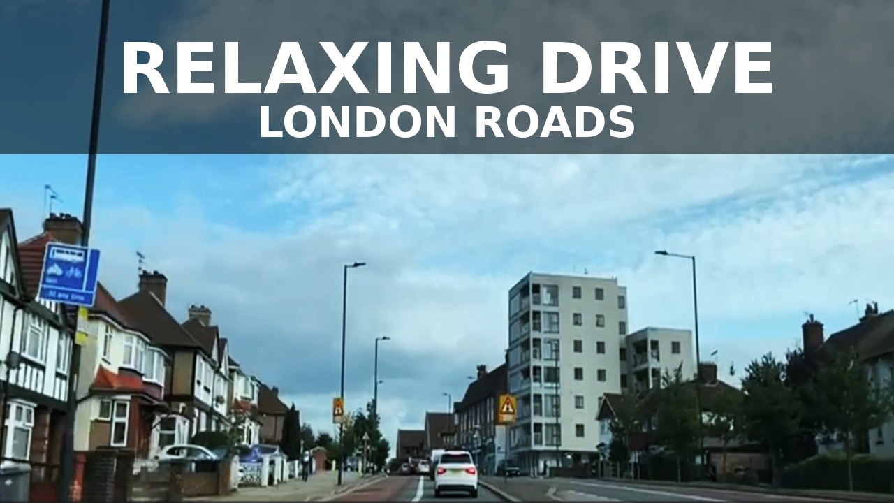 Peaceful London Drive | Relaxing Road Trip Through the City