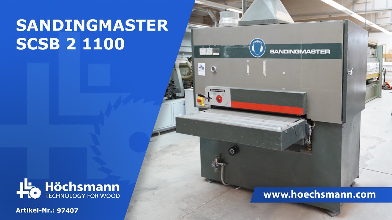 SANDINGMASTER SCSB 2 1100 (Höchsmann Klipphausen)