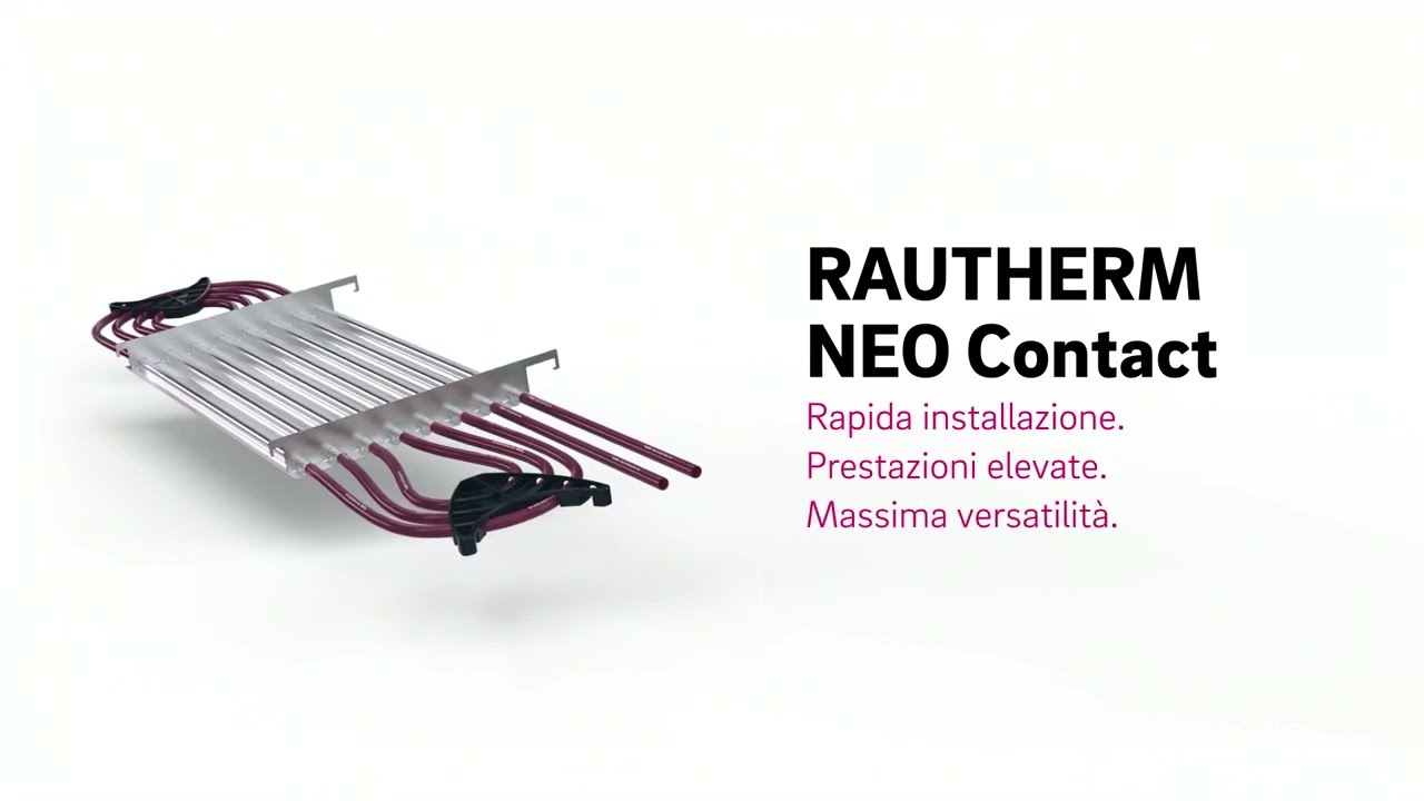 Sistema a soffitto radiante RAUTHERM NEO Contact