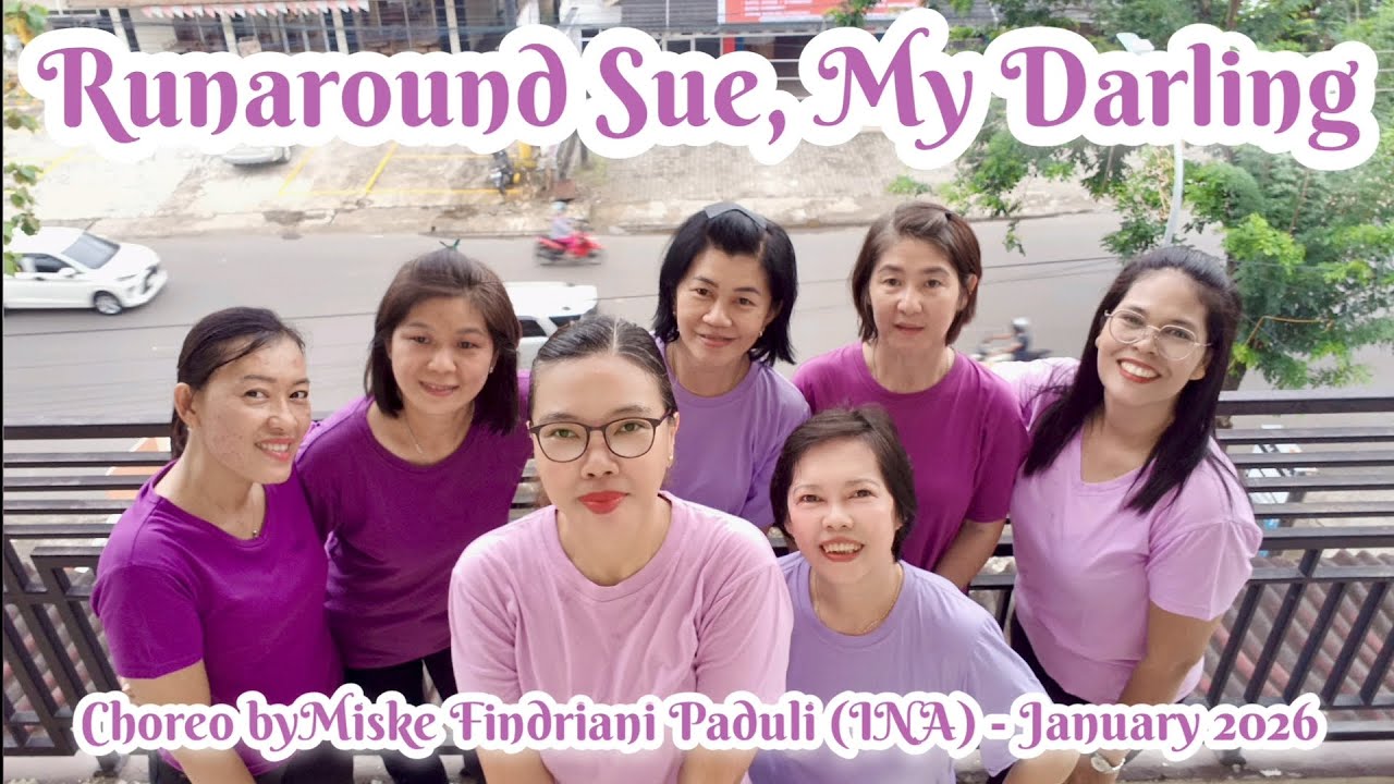 Runaround Sue, My Darling Line Dance // Choreo by Miske Findriani Paduli (INA) - January 2026