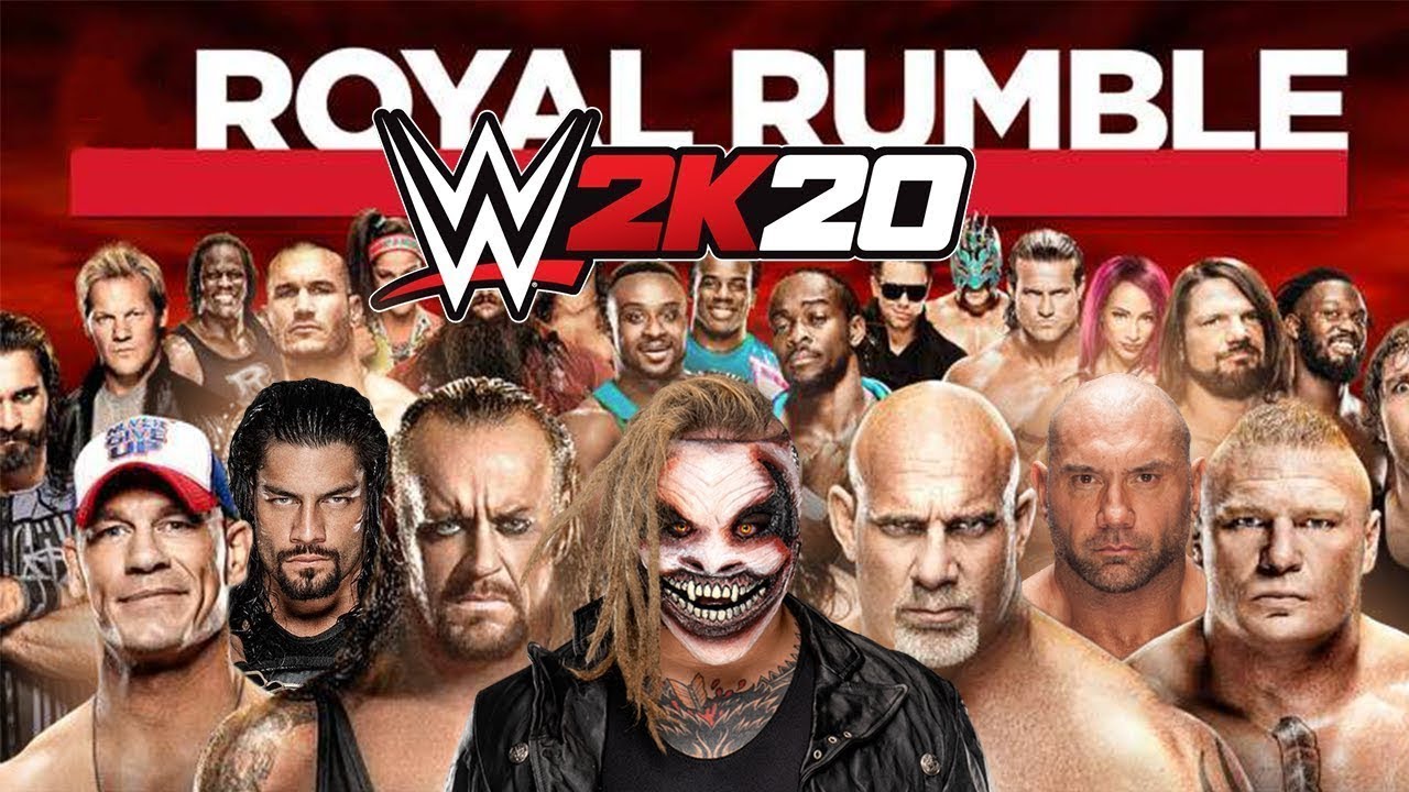 WWE 2K20 30 Man Royal Rumble Match! Full Match HD-2020