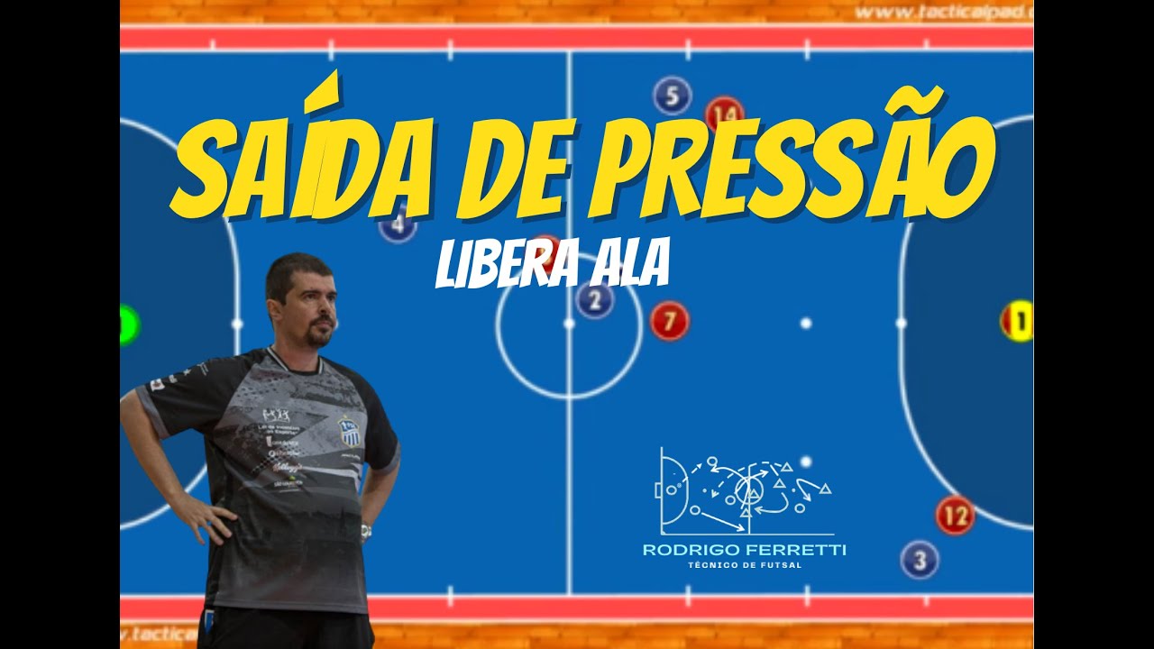 Saída de Pressão | Libera Ala | Jogada Ensaiada | Tática | Futsal