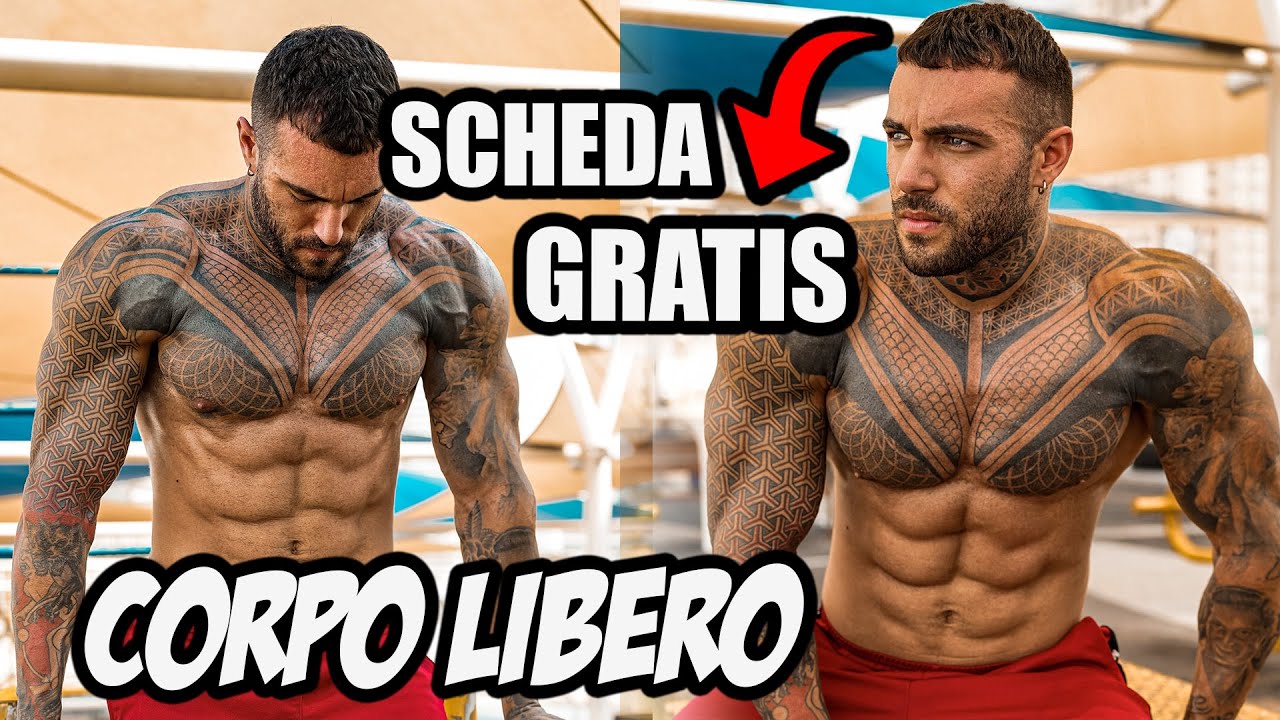 SCHEDA GRATUITA A CORPO LIBERO - Total Body