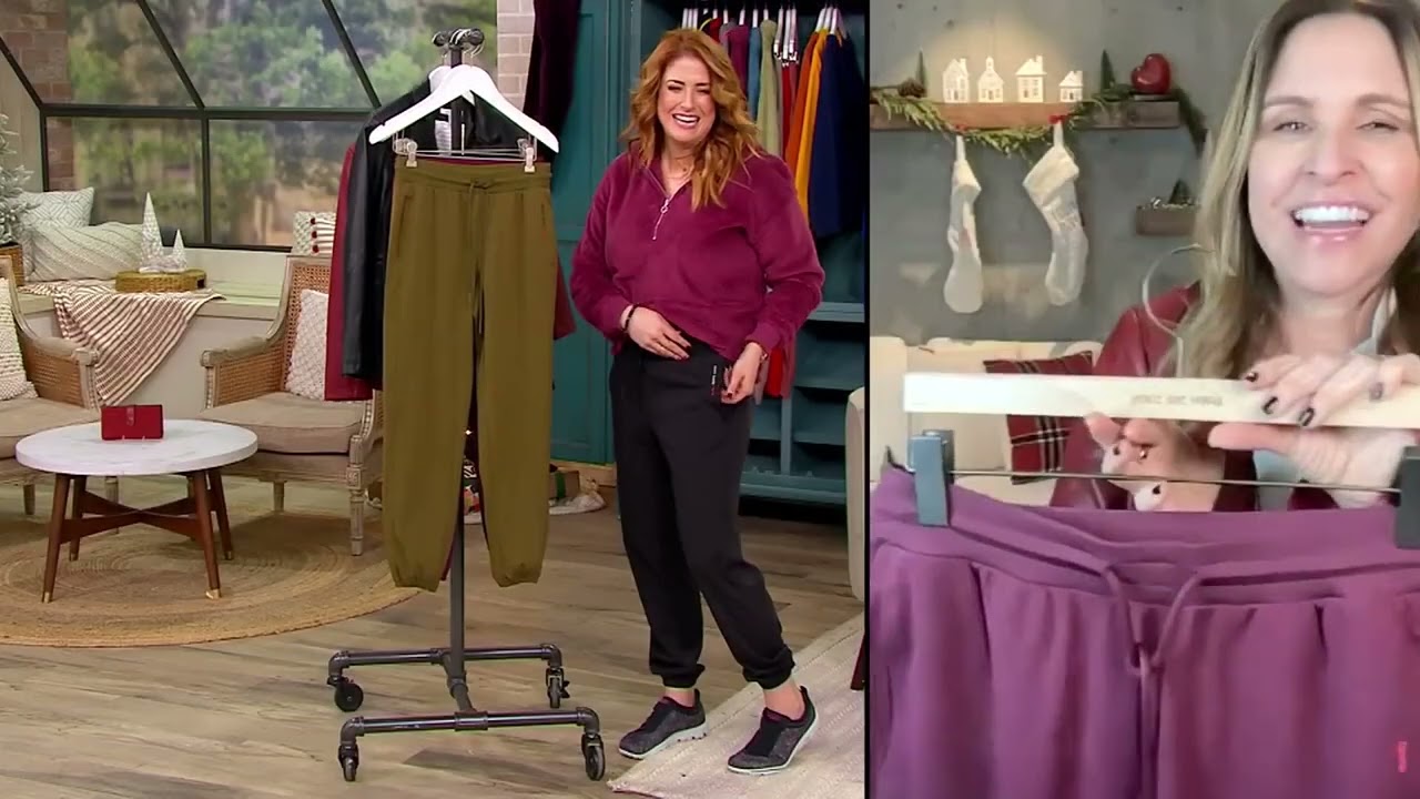 MIND BODY LOVE by Peace Love World High Stretch Jogger on QVC