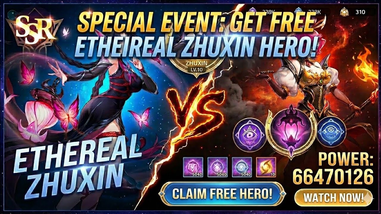 FREE ETHEREAL ZHUXIN HERO - UNLOCK TINTED MIRAGE | Mobile Legends: Adventure