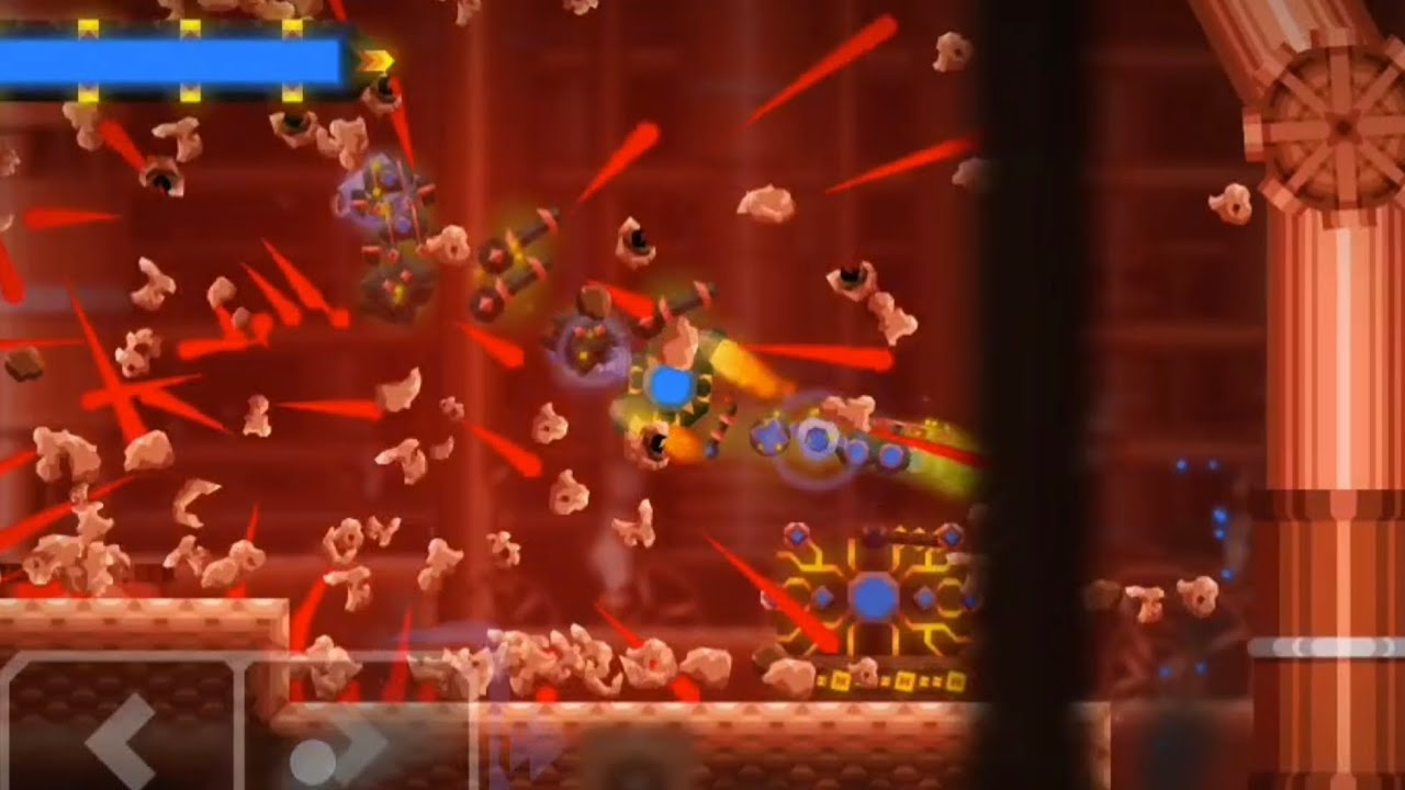 Beating random Corebound level with loot/drone loadout until Magmatic update. Day 3