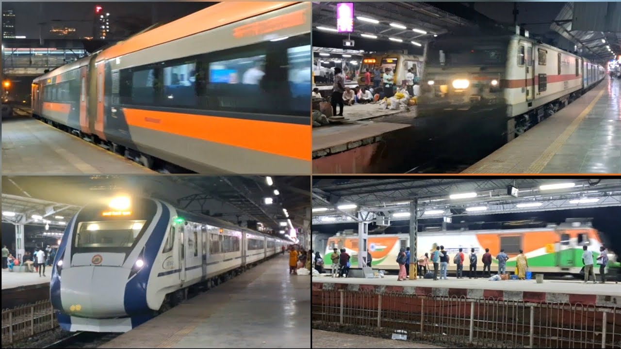Railfanning at Dadar | Indian Railways #indianrailways #westernrailways #centralrailway 