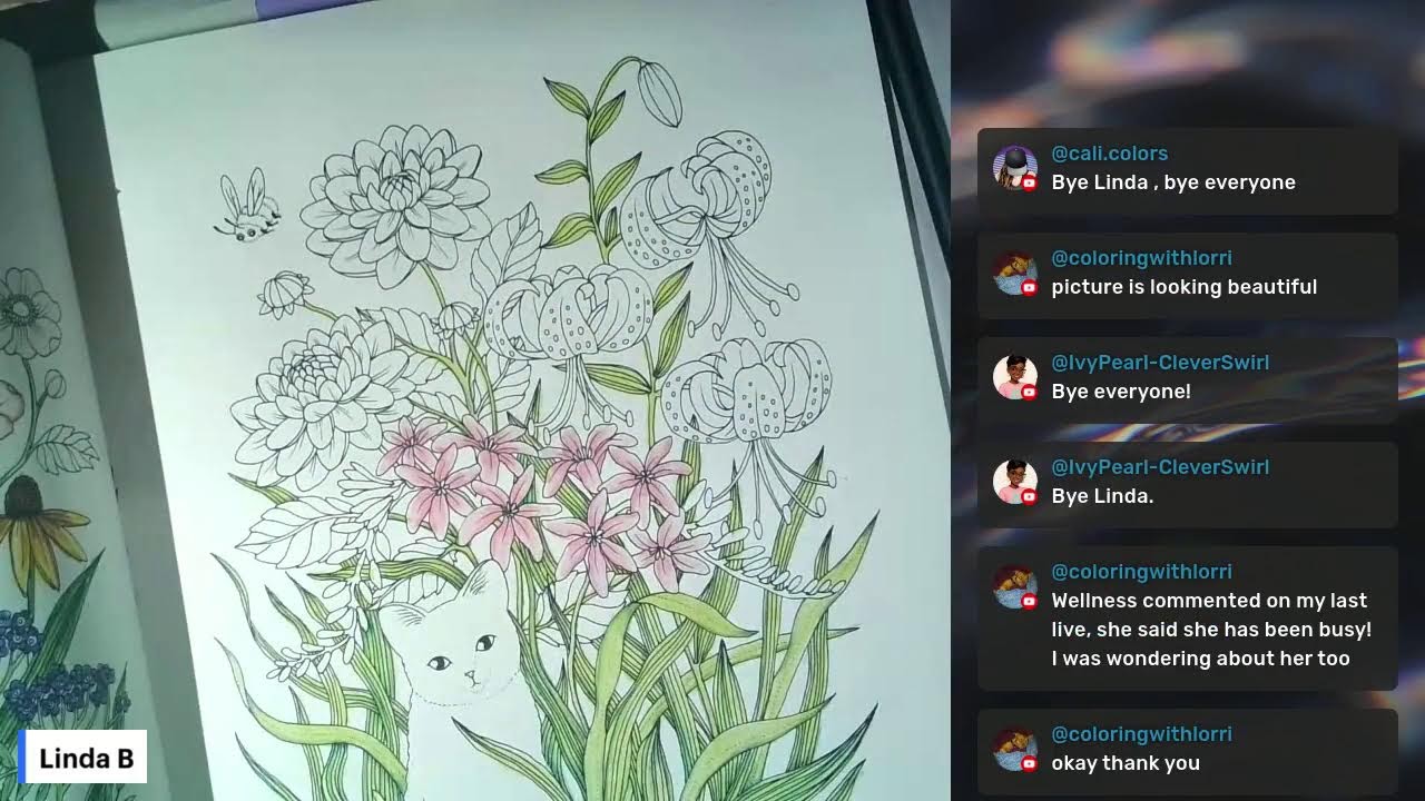 🖼️🎨🖌️ Coloring Live  #adultcoloring #coloringsupplies