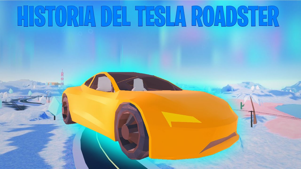 😯Historia del Tesla Roadster Jailbreak🤯 Olipter | Roblox