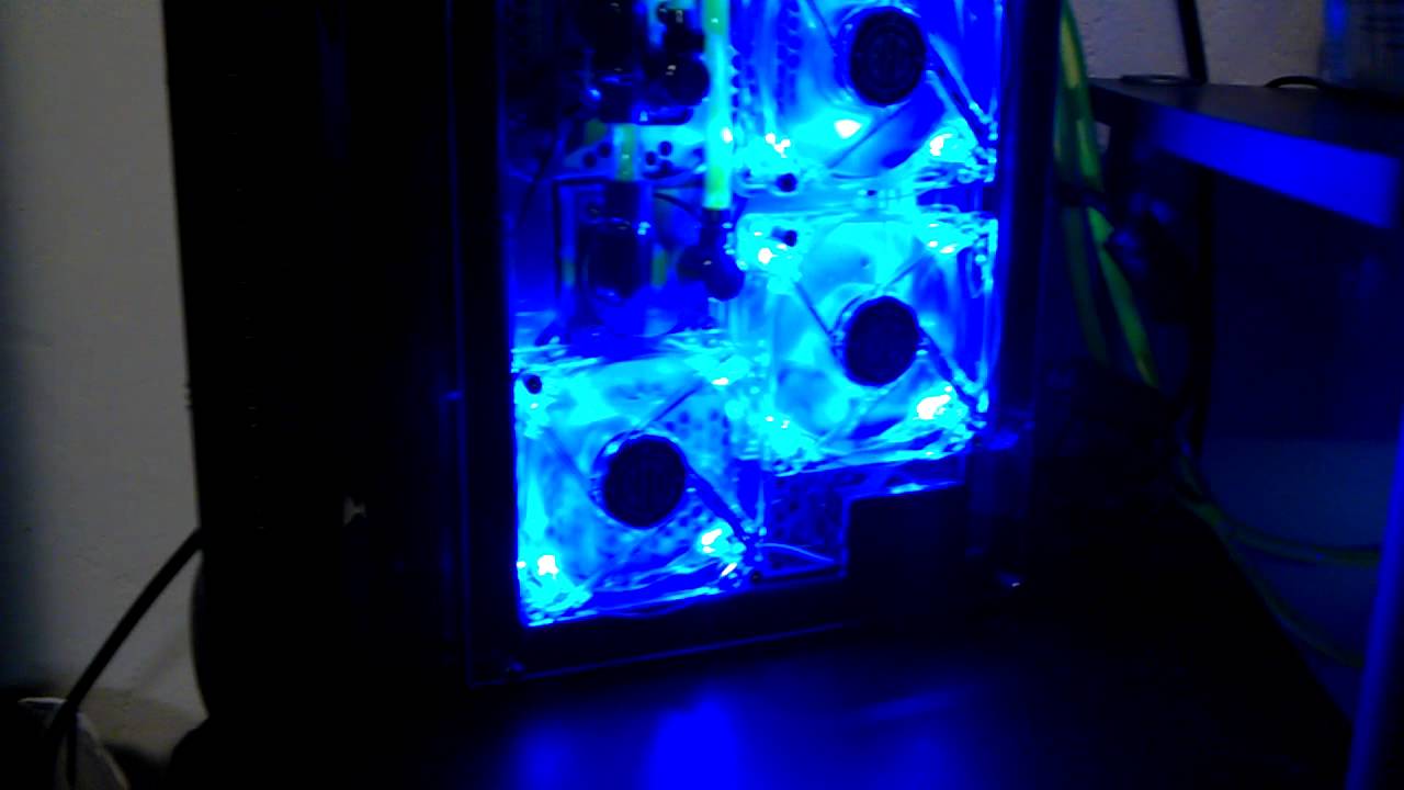 Water cooled PS3 first start