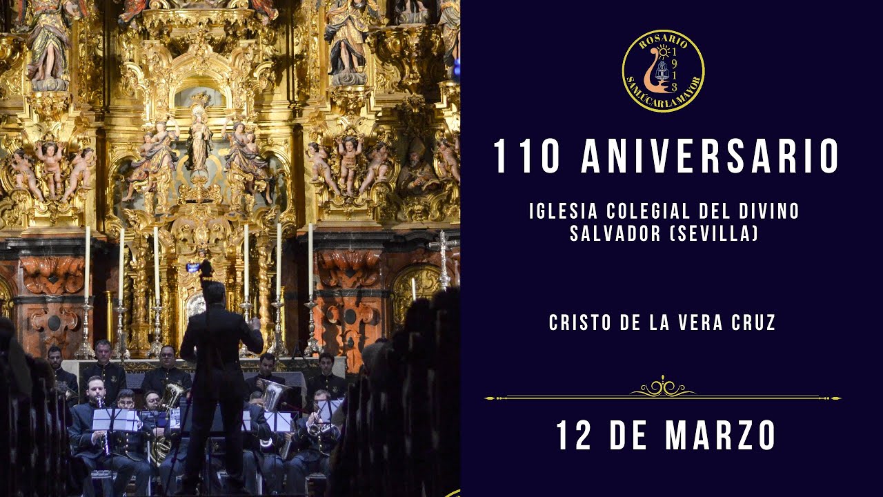 [4k] Cristo de la Vera Cruz (M. Borrego) | Banda del Rosario | Concierto 110 ANIVERSARIO