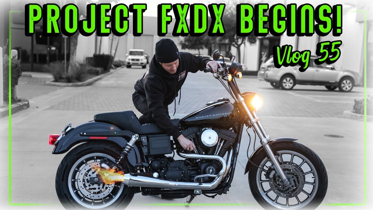 Project FXDX Begins! Carburetors & Straight Pipes!! Vlog 55