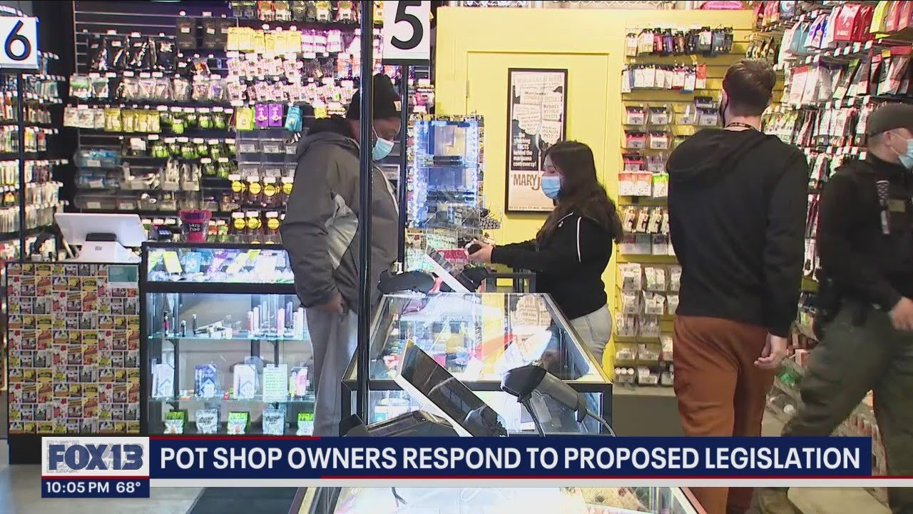 Pot shop owners respond to proposed legislation | FOX 13 Seattle