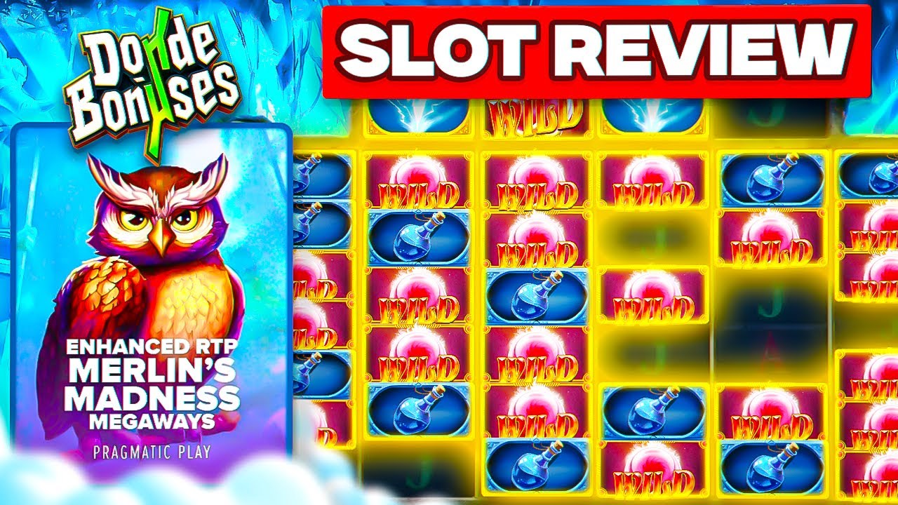 Slot Review #24 - Merlin's Madness Megaways - Pragmatic Play (DondeBonuses)