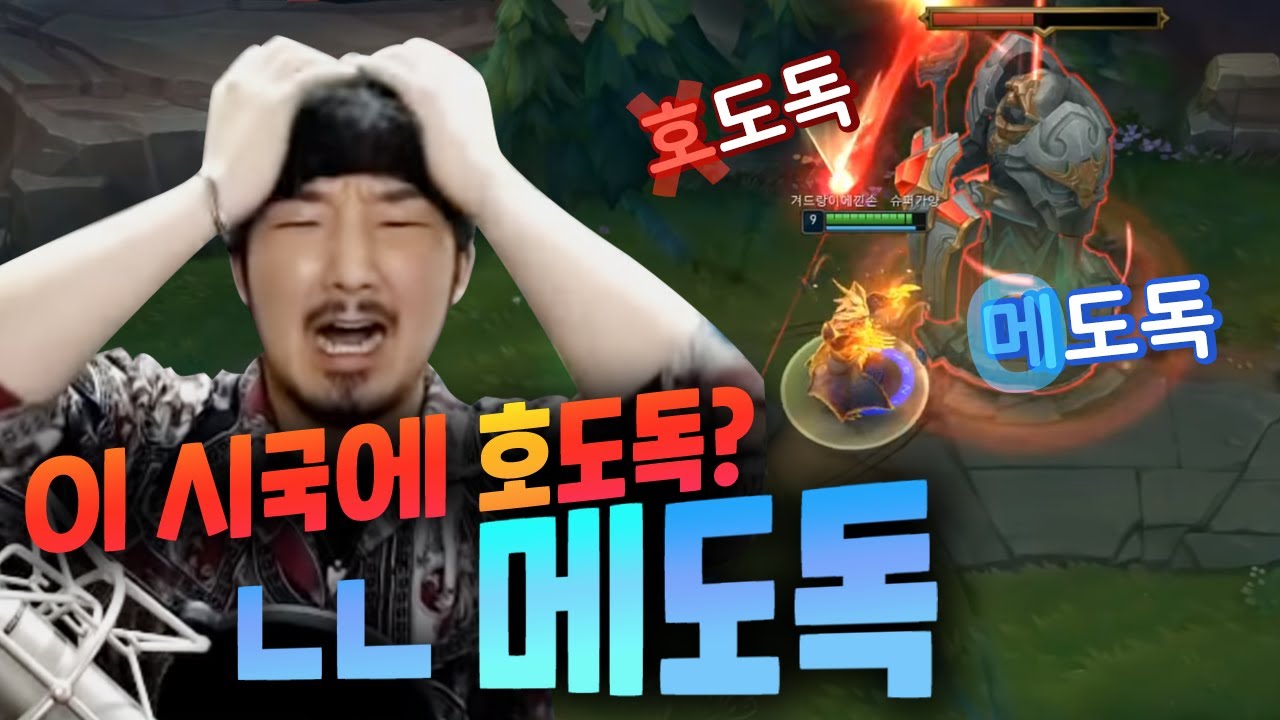 이 시국에 호도독? ㄴㄴ 메도독