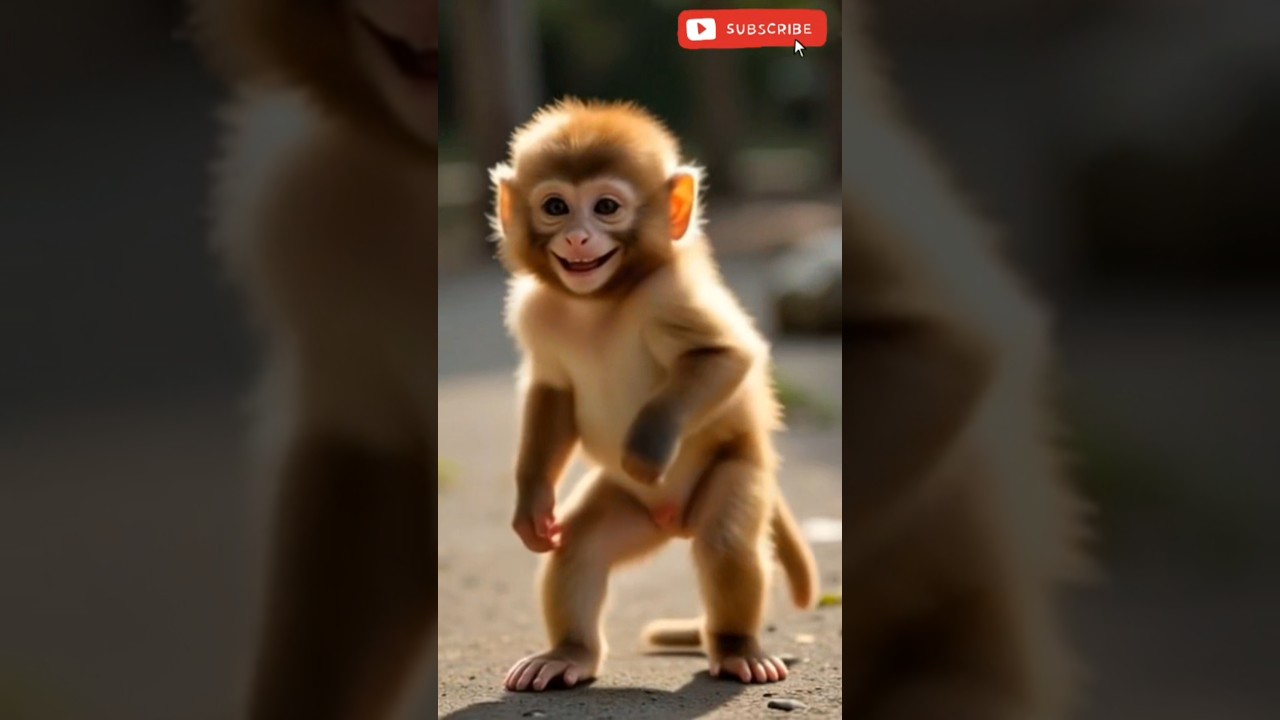 cute monkey || monkey dance || #cartoonforkids #monkey #funny #toonindia #animation #youtube