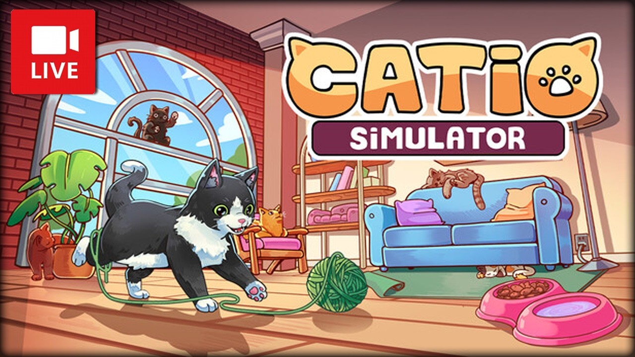 [Archiwum] Live - STEAM NEXT 2026 - Catio Simulator (demo) /1 #steamnextfest