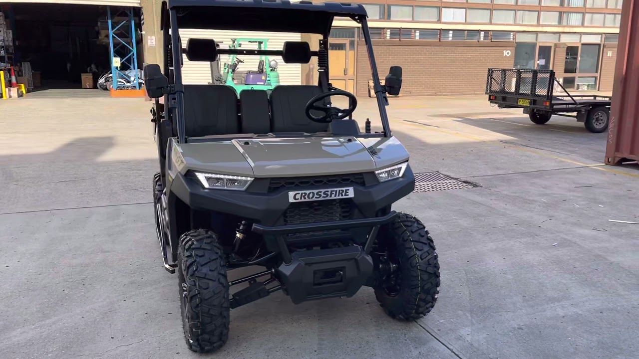 Crossfire 400Gt UTV walk around Desert Storm 400cc UTV