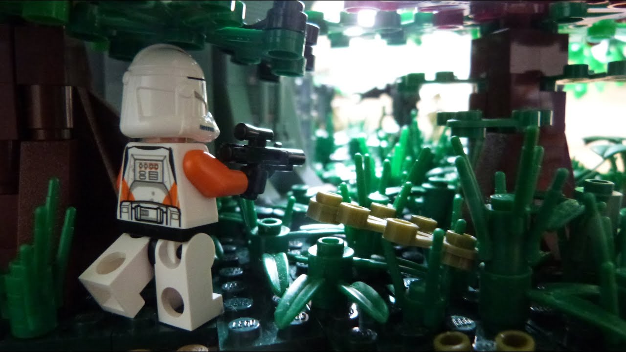 LEGO Star Wars DEUTSCH Clone Base auf Naboo (MOC)