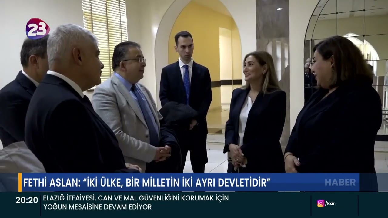 ELAZIĞ HEYETİ BAKÜ’DE AZTV’Yİ ZİYARET ETTİ