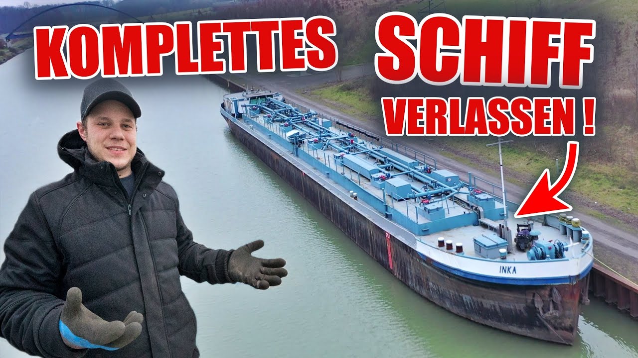 LOSTPLACE : BESITZER GIBT ES NICHT MEHR 😱 ! DIESES SCHIFF LIEGT SEIT 2 JAHREN RUM 😳 | ItsMarvin