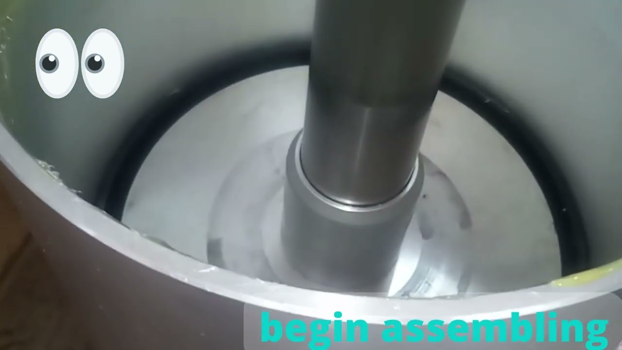 Q200*300mm air cylinder repairاصلاح بستم هواء ضخم